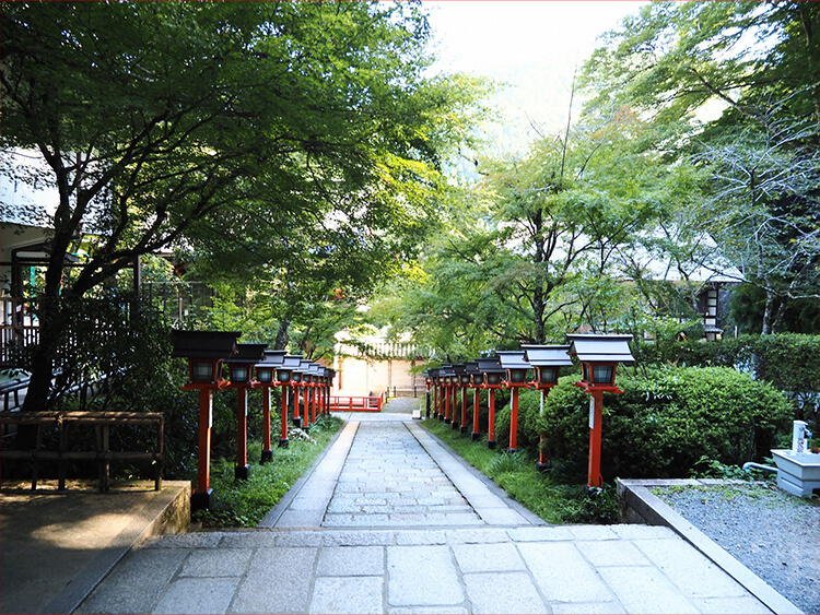 京都の貴船祭